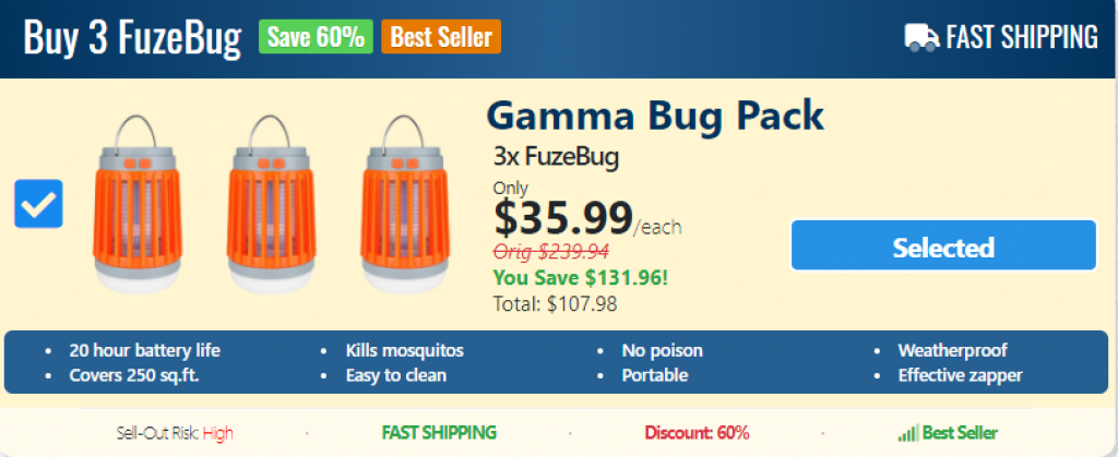Fuze Bug Light Reviews