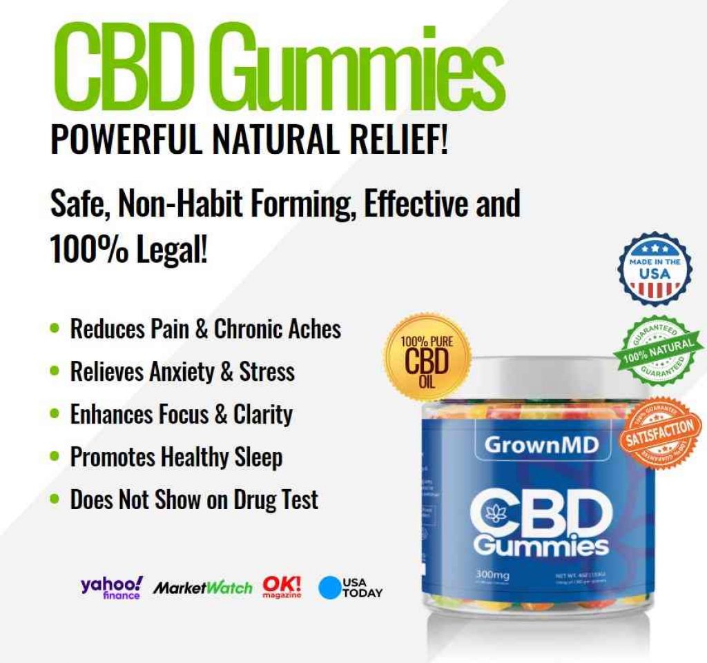 GrownMD CBD Gummies Reviews