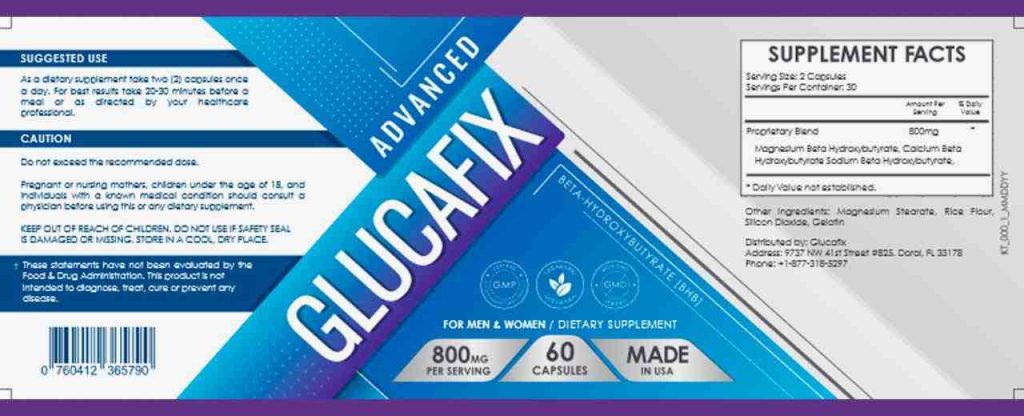 GlucaFix Ingredients