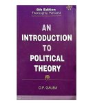 Political Theory by O P Gaub
