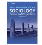 Sociology by Haralambos & Holborn