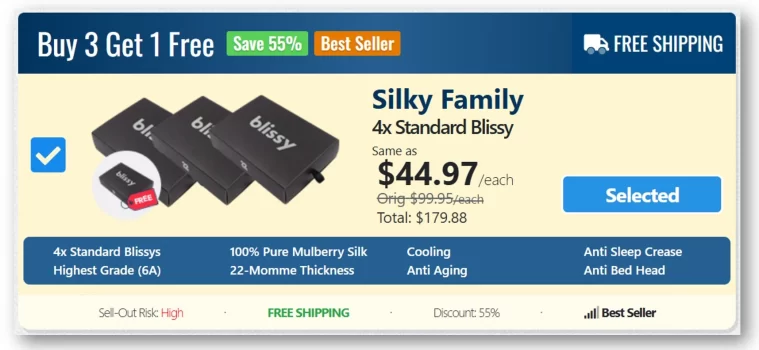 Blissy Silk Pillowcase Review USA