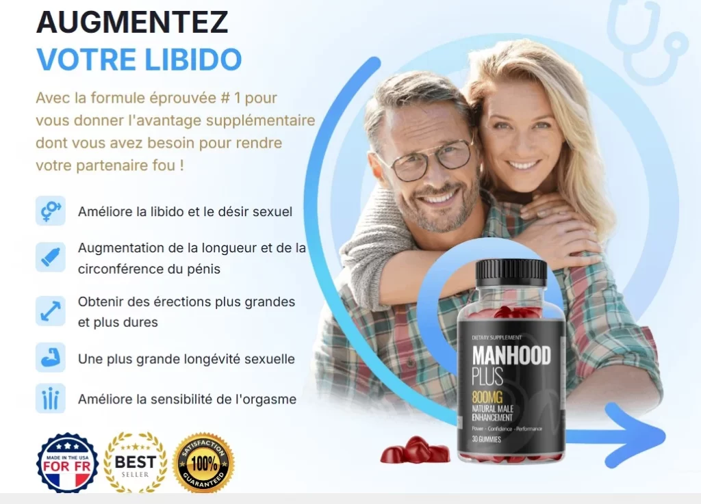 MANHOOD PLUS Gummies France