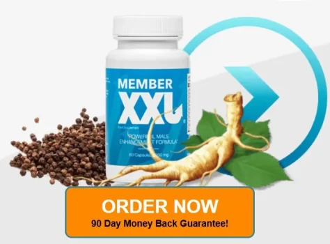 Member XXL dietary supplement with Ginseng root and Black Pepper extract
