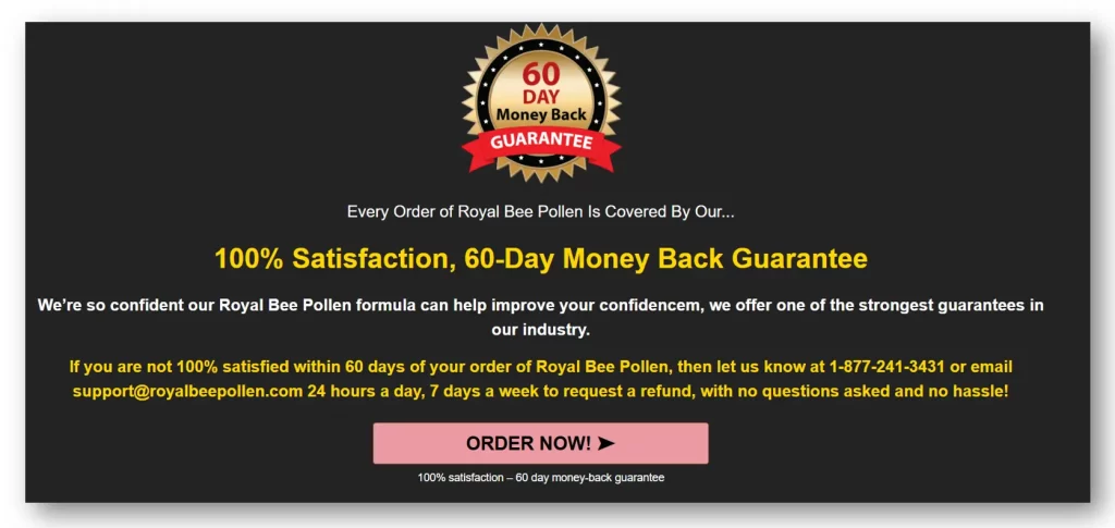 royal jelly vs bee pollen