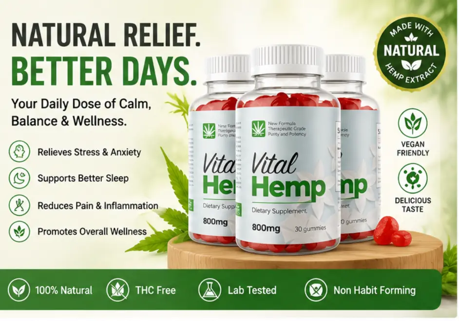 Vital Hemp Gummies New Zealand Official Review 2026